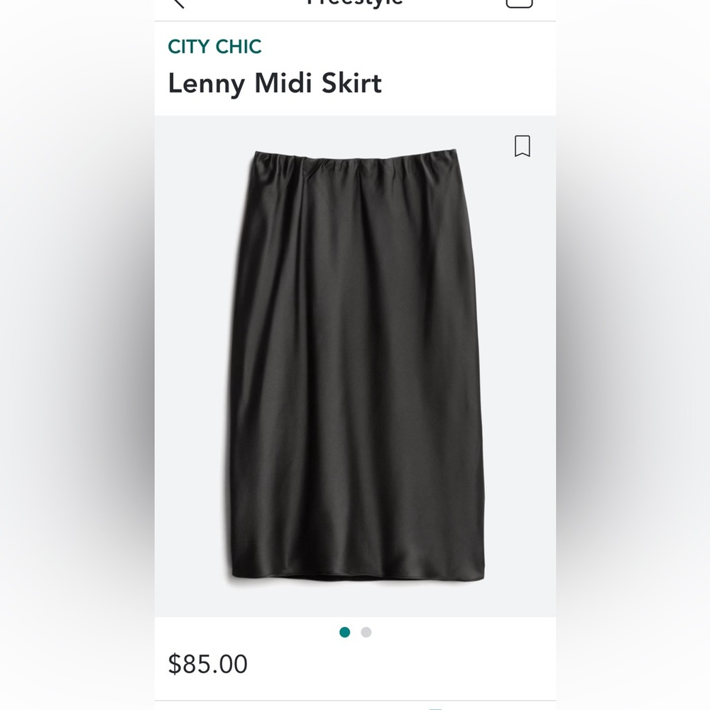 City Chic- Lenny Midi Skirt